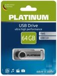 PLATINUM TWS USB-Stick 64 GB USB 3.0 USB-Flash-Laufwerk - Speicher-Stick in