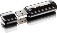 Transcend Jetflash 350 16GB USB Stick, Schwarz |USB 2.0 |Klassisches Design