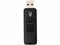 V7 VF24GAR-3E Slider USB 2.0 Speicherstick 4 GB schwarz