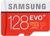 Samsung Speicherkarte MicroSDXC 128GB EVO Plus UHS-I Grade 1 Class 10, für