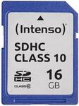 Intenso SDHC 16GB Class 10 Speicherkarte