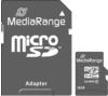 MediaRange micro SDHC Speicherkarte mit SD Adapter 16GB - Geschwindigkeit...