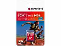 AgfaPhoto High Speed Class 10 SDXC 64GB Speicherkarte neu