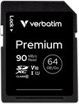 Verbatim Premium U1 SDXC - 64 GB Speicherkarte, Class 10 Karte - SD-Karte -