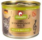 GranataPet Symphonie No. 6 Kalb & Gefl&uuml;gel, Katzenfutter ohne Getreide &