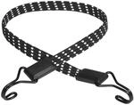 Master Lock 3229EURDAT Flaches, reflektierendes Gummi Spannseil, 80 cm