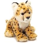 Teddy Hermann 90465 Gepard 26 cm, Kuscheltier | Naturgetreu gestaltet, liebevoll