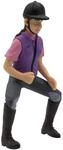 Bullyland 62728 - Spielfigur Reiterin Julia mit beweglichen Armen, ca. 9,7 cm,