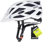 uvex i-vo cc Fahrradhelm, White matt, 52-57 cm