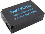 Dot.Foto LP-E12 Premium 7.2v / 875mAh Akku f&uuml;r Canon EOS-M, M2, M10, M50, M50 Mark