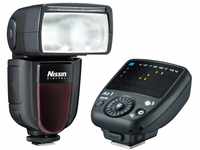Nissin Di700 A Blitzgerät-Kit inkl. Kabelloser Fernauslöser für Nikon