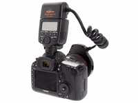 Meike TTL Makro Ringblitz (Leitzahl 14-46) kompatibel mit alle Canon DSLR...