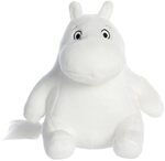 The Moomins FBA_12585 Sitzender Mumin Stofftier 8 Zoll