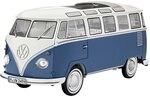 Revell 07009 Modellbausatz Auto 1:16 - Volkswagen VW T1 Bulli Samba Bus im...