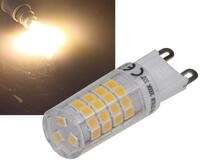 ChiliTec LED Stiftsockel G9 4W 330lm 230V Leuchtmittel 3000K warmwei&szlig; | Ersatz...
