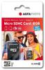 Agfa 10579 Photo Mobile Micro-SDHC 8GB C10 UHS-1 High Speed mit SD-Adapter