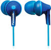 Panasonic RP-HJE125-A Kopfhörer mit Kabel, Blau, 7 x 9,8 x 20