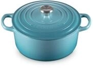 Le Creuset Signature Gusseisen-Br&auml;ter mit Deckel, &Oslash; 22 cm, Rund, F&uuml;r alle