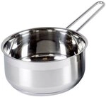 Kr&uuml;ger Edelstahl Stieltopf Manhattan 16 cm (1,0 L) | Kasserolle | PFAS-frei &