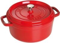 STAUB Cocotte, Gusseisen Br&auml;ter, Alle Herdarten inkl Induktion, Rund, 18 cm, 1,7 L,