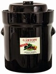 Unimet G&auml;rtopf 10Ltr Braun 3210
