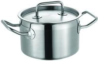Schulte-Ufer 6414-24 i Fleischtopf Profi-Line i, 24 cm, 6,00 l, Silber