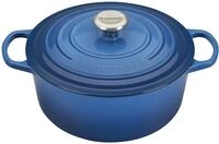 Le Creuset Signature Gusseisen-Br&auml;ter mit Deckel, &Oslash; 26 cm, Rund, F&uuml;r alle
