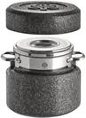 Schulte-Ufer 6361-236-16 i Thermotopf Romana i, 16 cm Durchmesser, Edelstahl, Silber