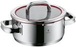 WMF Function 4 Kochtopf klein 20cm, Glasdeckel, Bratentopf Induktion 2,5l, Cromargan