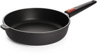 Woll Nowo Titanium Hochrandpfanne, &Oslash; 28 cm, 7 cm hoch, mit abnehmbarem Stiel -