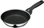WMF Ceradur Profi Bratpfanne Induktion 20 cm, Cromargan Edelstahl beschichtet,