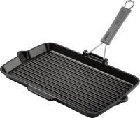STAUB,Grill Pans,Grillpfanne,34cm,Schwarz,Gusseisen,rechteckig