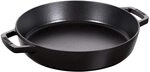 STAUB Bratpfanne, Schmorpfanne mit 2 Griffen, 20 cm, Gusseisen, Emailliert, F&uuml;r alle
