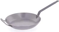 de Buyer - Bratpfanne CARBONE PLUS aus Eisenstahl - mit Gegengriff - 40 cm - 5110.40,