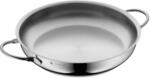 WMF Profi Servier-/ Bratpfanne 20 cm Induktion, Edelstahlpfanne unbeschichtet,