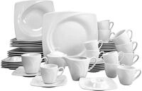 CreaTable, 13136, Serie Celebration weiss, 50-teiliges Geschirrset f&uuml;r 6 Personen,
