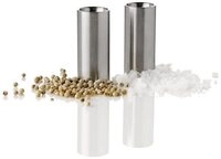 Stelton Salz & Pfefferstreuer aus Edelstahl, designed von Arne Jacobsen,
