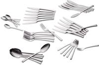 ECHTWERK Tafelbesteck Avelino, Silber Edition, 42-teilig, Essbesteck f&uuml;r bis zu 6