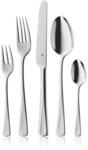 WMF Denver Edelstahl Besteck Set 6 Personen, Essbesteck Set 30 teilig,
