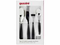 Guzzini - Feeling, 24-Teiliges Besteckset - Grau, 15,8 x 7,5 x h25,5 cm - 23000022