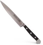 G&uuml;de 1765/16 Solingen - Zubereitungsmesser geschmiedet, 16 cm, POM schwarz, ALPHA,
