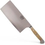 G&Uuml;DE Solingen - China Kochmesser geschmiedet, 18 cm, Olivenholz, ALPHA OLIVE,