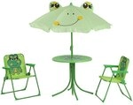 Siena Garden 672614 Kindersitzgruppe Froggy, cm, Gestell: Stahl, in gr&uuml;n,...