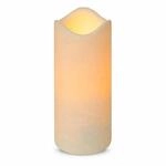 Star Trading LED Stumpenkerze, Flackernd & Flammenlos, Timer, Outdoor |...