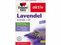 Doppelherz Lavendel Extrakt + Öl – Mit Vitamin B6 und B12 als Beitrag zur normalen
