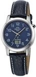 Master Time Funk Quarz Damen Uhr Analog-Digital mit Leder Armband MTLA-10490-32L