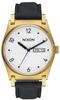 Nixon Damen Analog Quarz Uhr mit Leder Armband A955-513-00