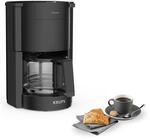 KRUPS ProAroma Filterkaffeemaschine mit Glaskanne, 1,25L F&uuml;llmenge