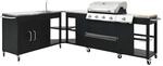 vidaXL Gasgrill-Set 4+1 Hoek DE & AT Modell