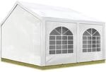TOOLPORT Hochwertiges Partyzelt 3x4 m Pavillon Zelt PE Plane 450 N Gartenzelt